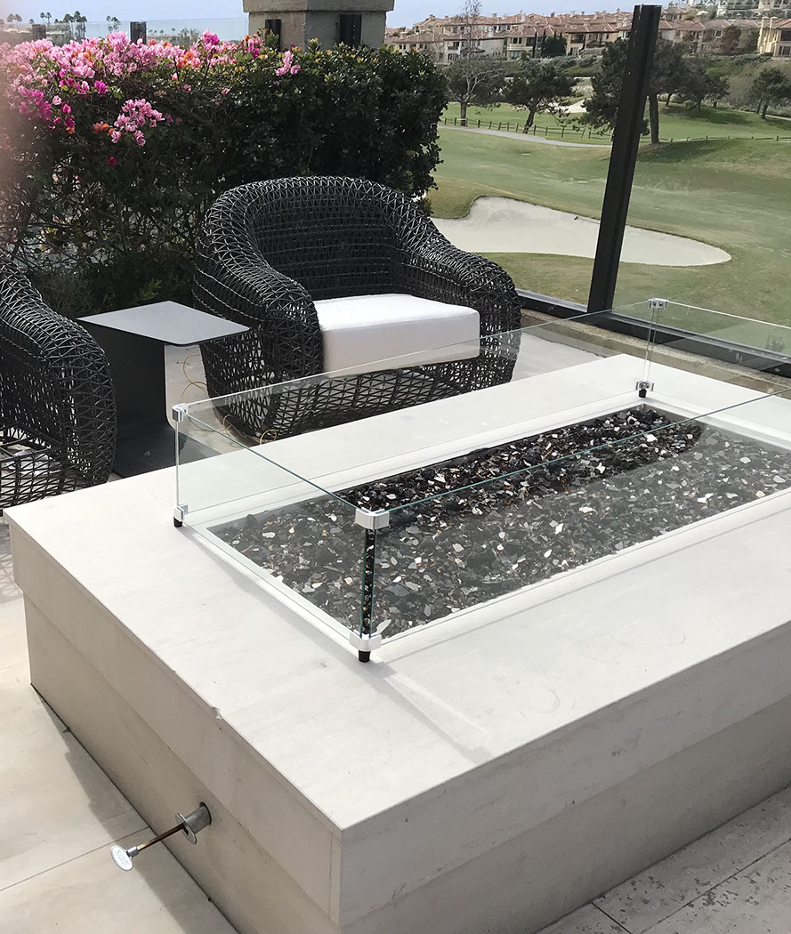 Photo Gallery Of The Projects We Have Done   Fire Pit Glass 